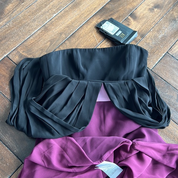 Escada 100% silk made in Slovenia 🇸🇮 size 4(34) purple/black/pink maxi dress - Picture 14 of 16